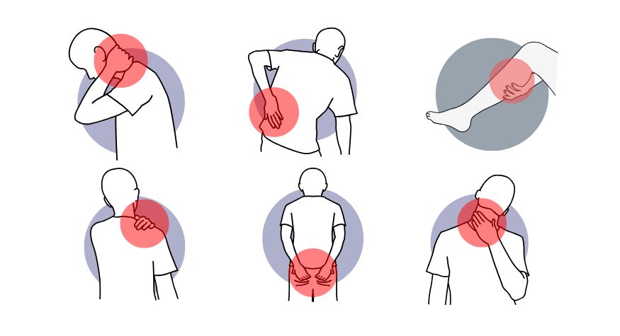 Molestias por estar mucho tiempo sentado